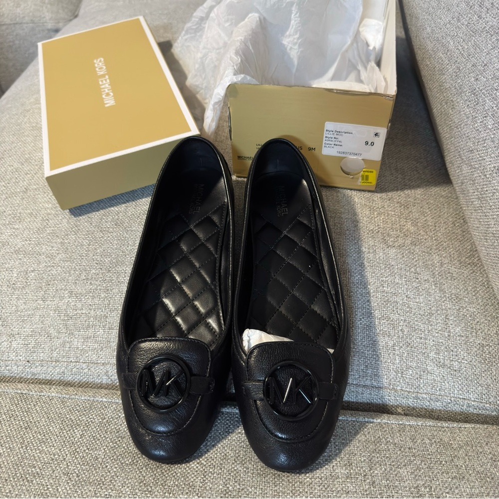 Michael Kors Black Women's Flats size 9
